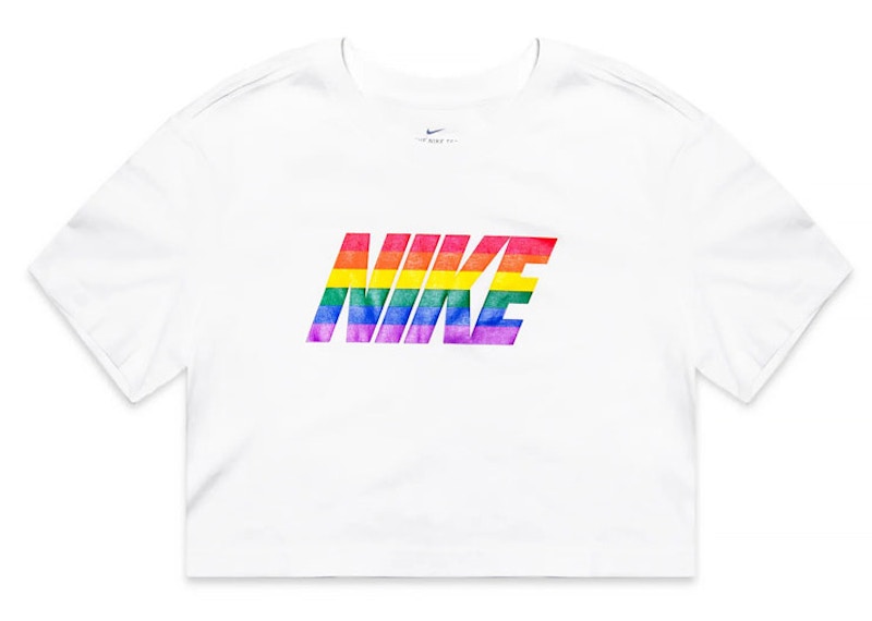 Nike t shirt on sale rainbow