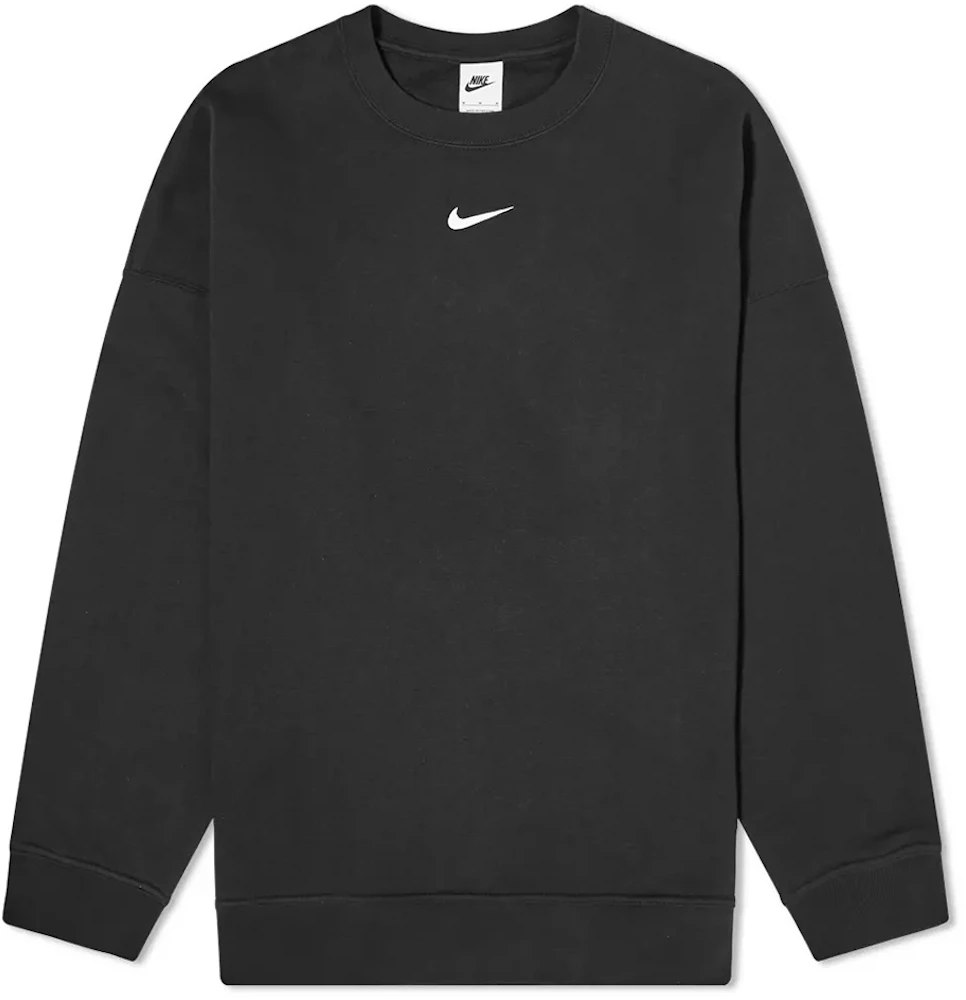 Nike Women's Sportswear Collection Essential Oversized Fleece Crewneck ...
