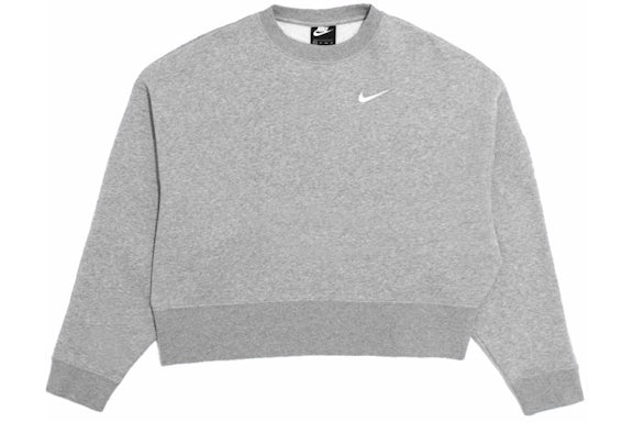 Nike femme Sportswear Essential Crewneck Grey