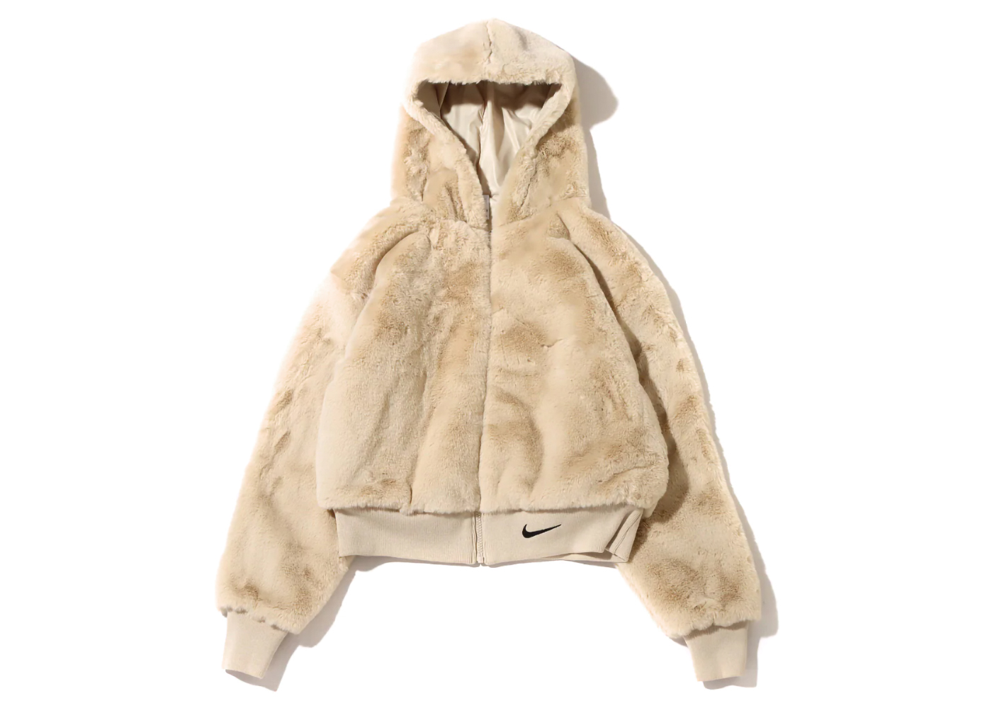 Nike Womens Sportswear Essential Faux Fur Jacket (Asia Sizing