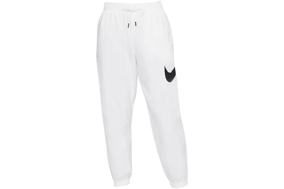 Nike Women's Sportswear Essential Mid-Rise Pants White/Black