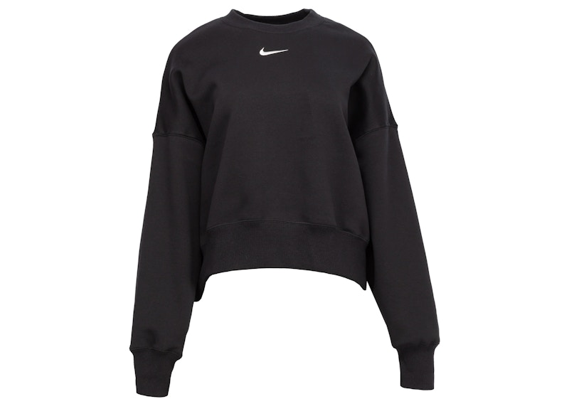 Nike black essentials 2025 crew neck sweatshirt