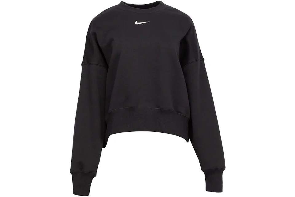 Nike Women's Sportswear Essentials Crewneck Black - SS23 - FR