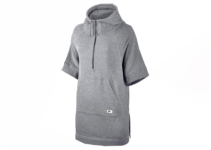 Pre-owned Nike Women's Sportswear Modern Poncho In Grey
