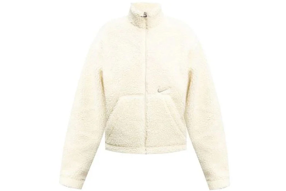 Nike Women's Sportswear Swoosh Jacket White - SS23 - US
