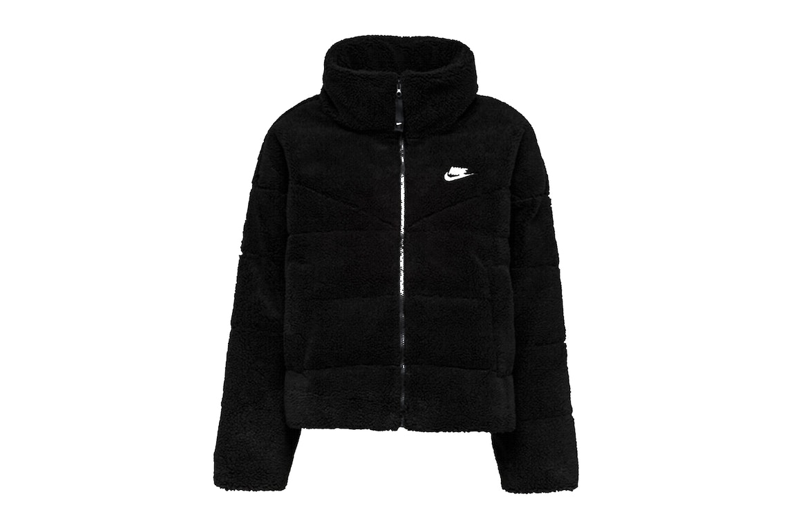 Pre-owned Nike Women's Sportswear Therma-fit City Series Down-fill Jacket Black/white