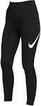 Nike Air Women's High-Waisted Printed Leggings Black/White DQ6573-010 - Sam  Tabak