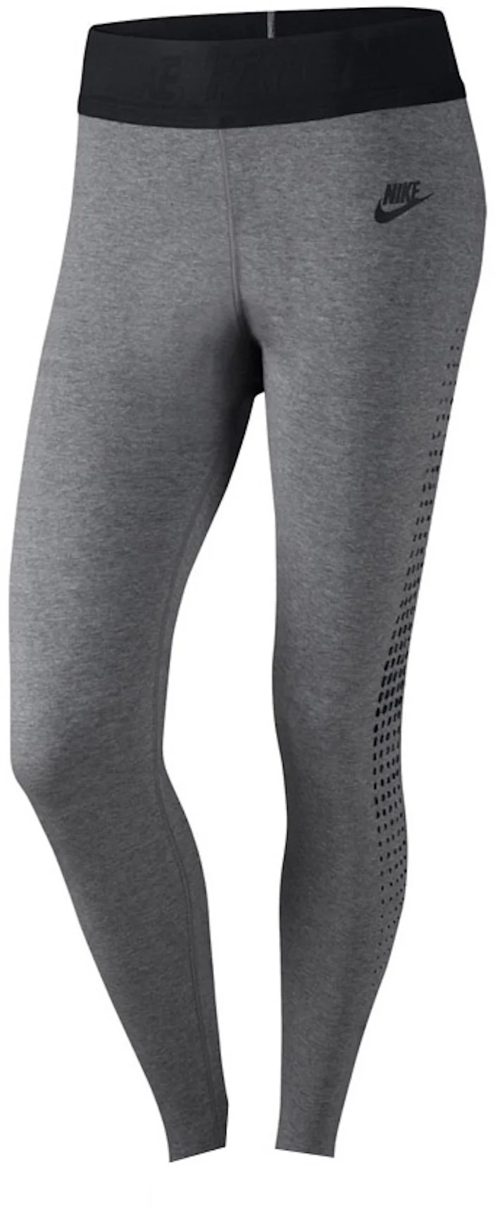 Nike Women’s Leg-a-See Leggings CJ2297 Grey Black 063 Cotton NWOT Size XS