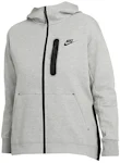 Nike Women's Phoenix Fleece Oversized Pullover Hoodie Dark Grey  Heather/Sail de la Collection - FW23 - FR