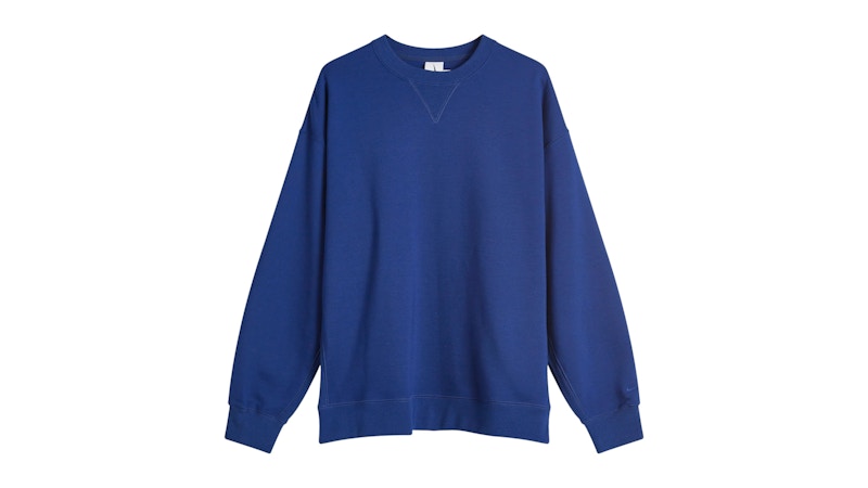 Nike Wool Classics Crew Sweat Blue Void