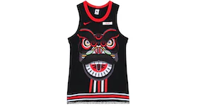 Nike X CLOT NRG GE Jersey Black/University Red/White