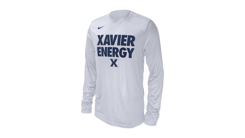 Nike Xavier College Long-Sleeve T-Shirt White メンズ - SS25 - JP Nike Xavier College Long-Sleeve T-Shirt White メンズ - SS25 - JP