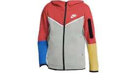 Nike Sportswear Kids' Tech Fleece Full-Zip Hoodie Lobster/Grey Fog/White