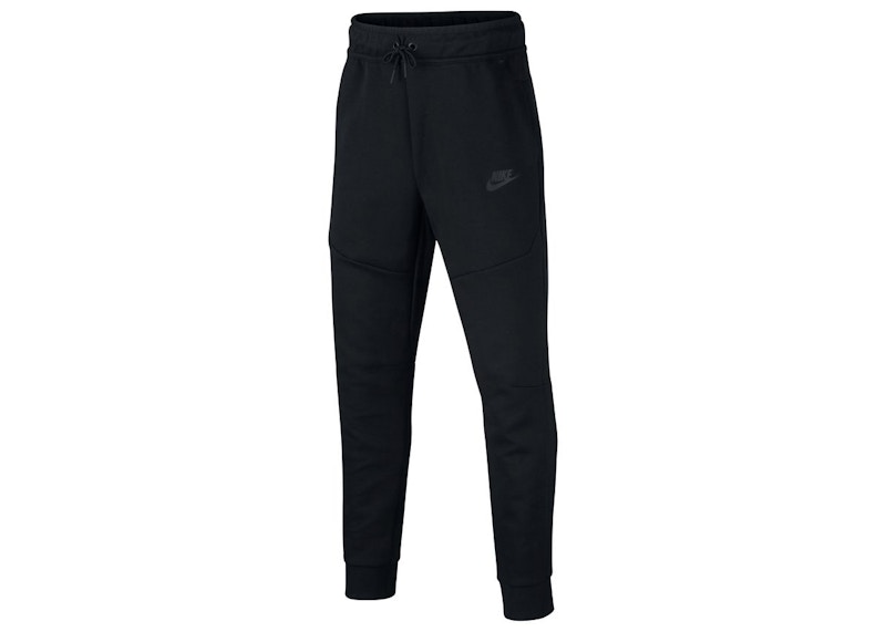 Nike tech best sale fleece joggers black