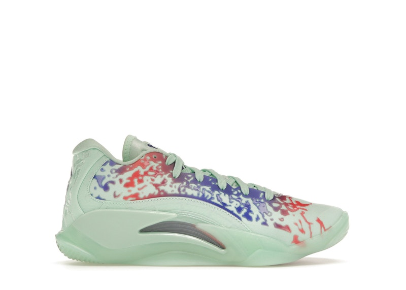 Pre-owned Jordan Zion 3 Mud, Sweat And Tears Sneakers In Mint Foam/concord/psychic Purple In Multi