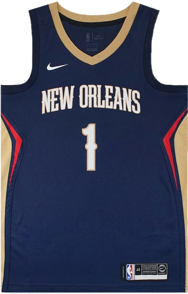 Zion Williamson New Orleans Pelicans 2023/24 Statement Edition Jordan  Dri-FIT NBA Swingman Jersey
