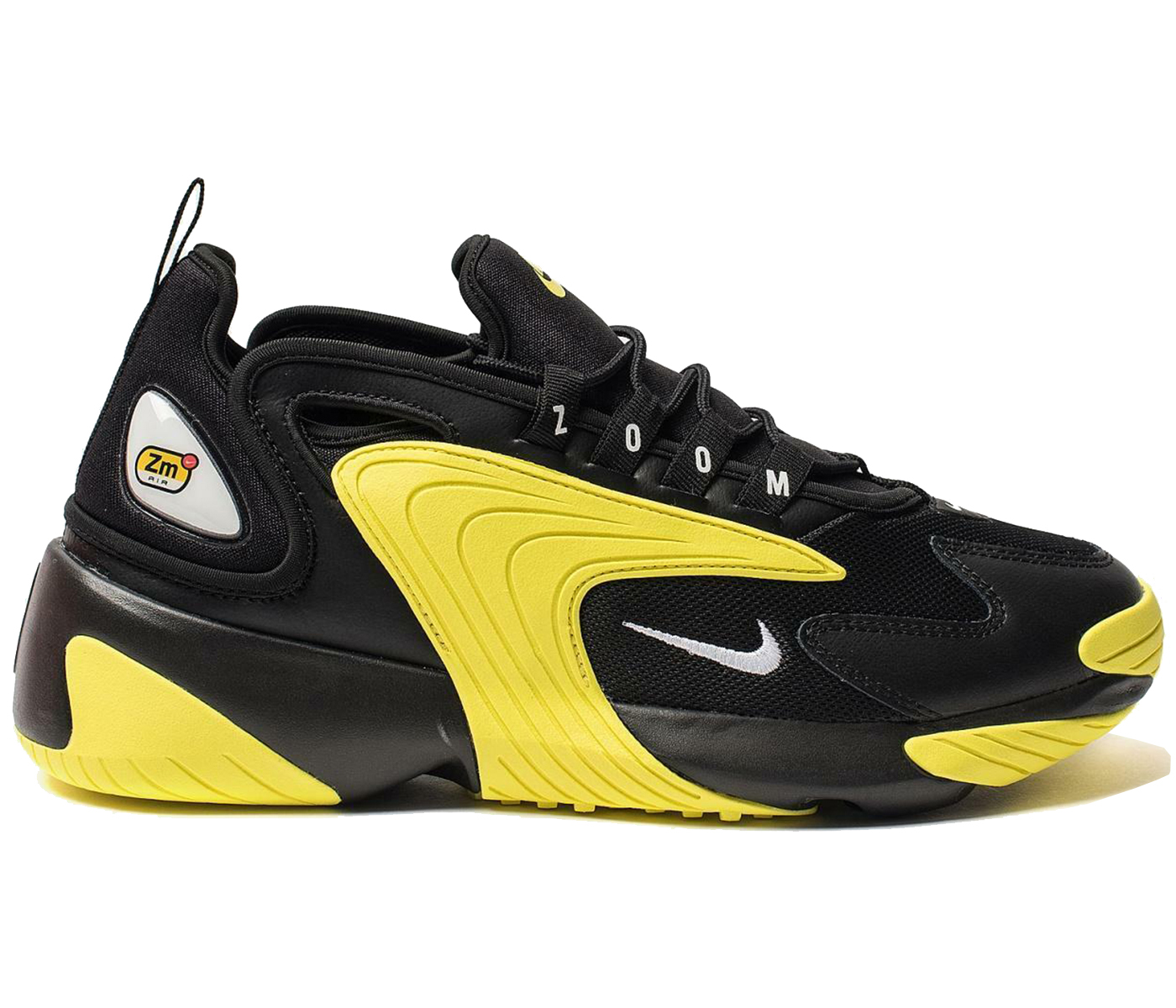 Nike Zoom 2K Black Dynamic Yellow メンズ - AO0269-006 - JP