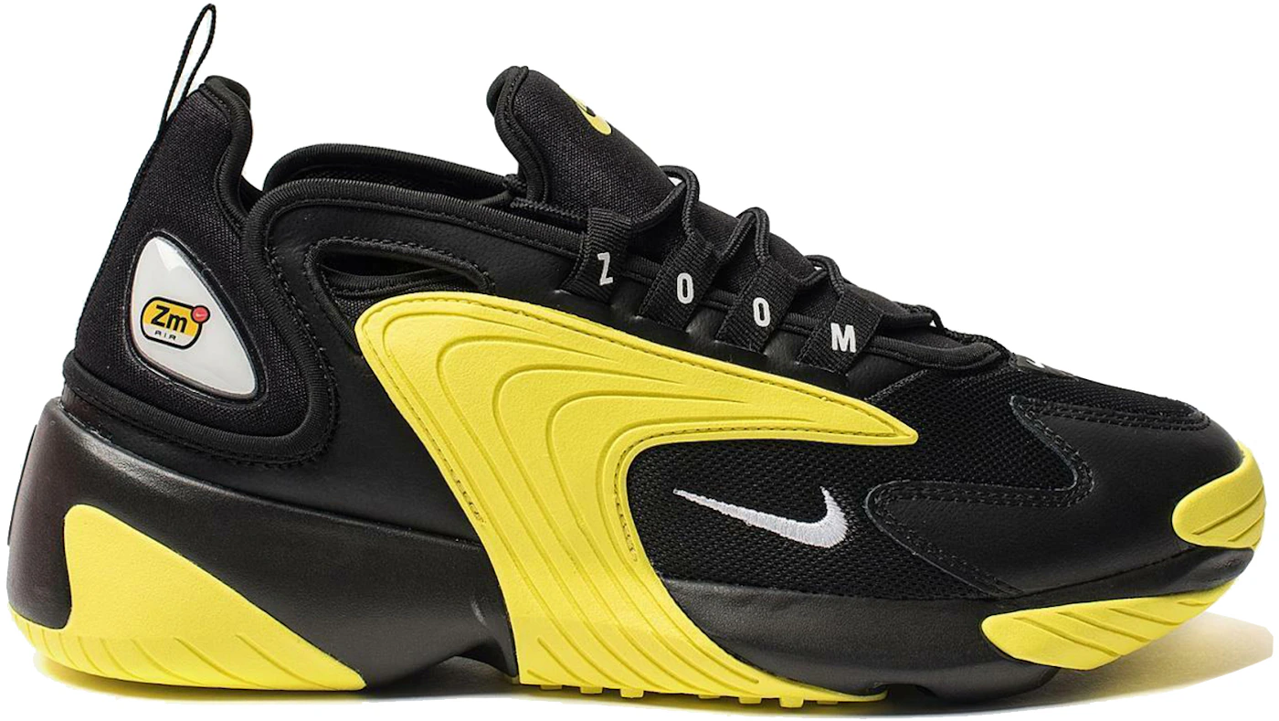Apariencia De acuerdo con Bronceado Nike Zoom 2K Black Dynamic Yellow Men's - AO0269-006 - US