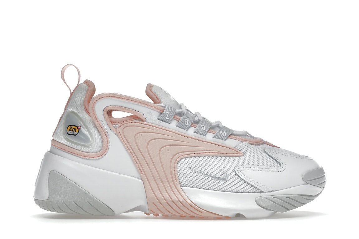 Pre-owned Nike Zoom 2k Icon Clash White Washed Coral (women's) In White/aura/washed Coral
