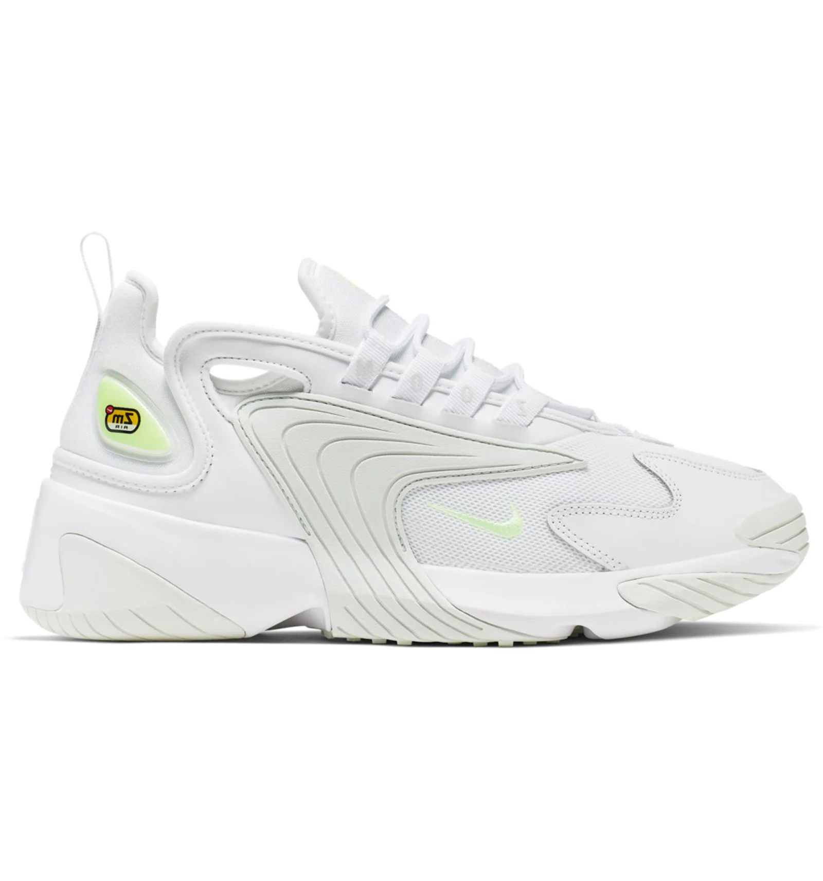 Nike zoom 2k women's white and green Clearance