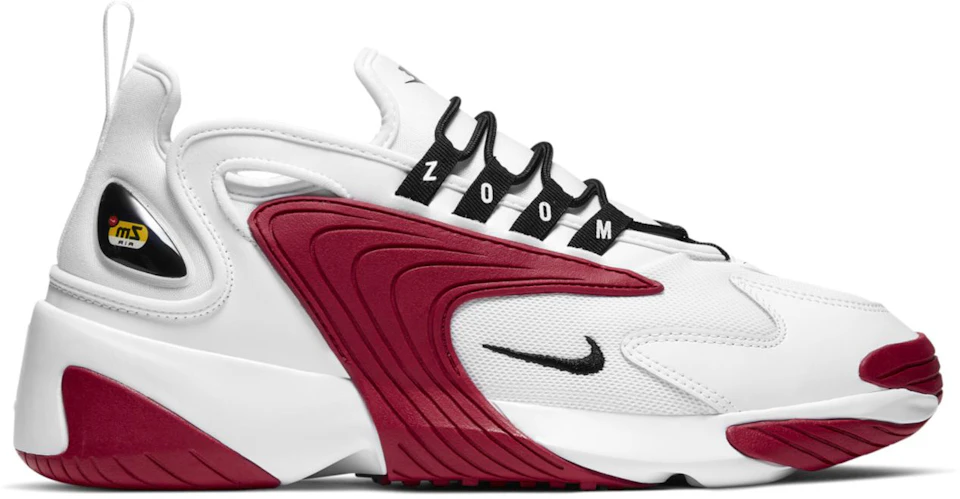 Netto beest Grammatica Nike Zoom 2K White Gym Red - AO0269-107 - US