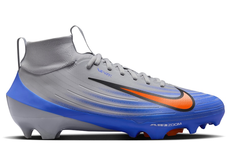 Nike Zoom Air Vapor Pro 1 Wolf Grey Racer Blue Metallic Silver Total Orange - FB3298-001