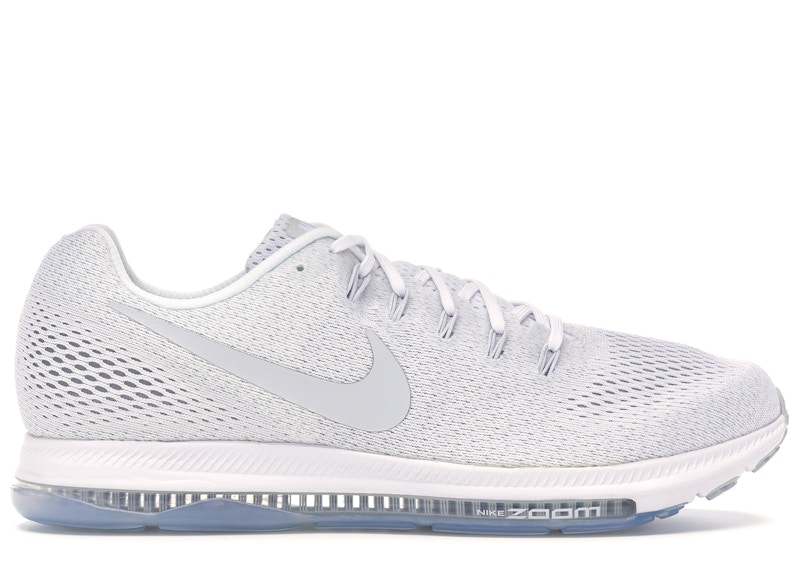 Nike zoom all on sale out low men's white