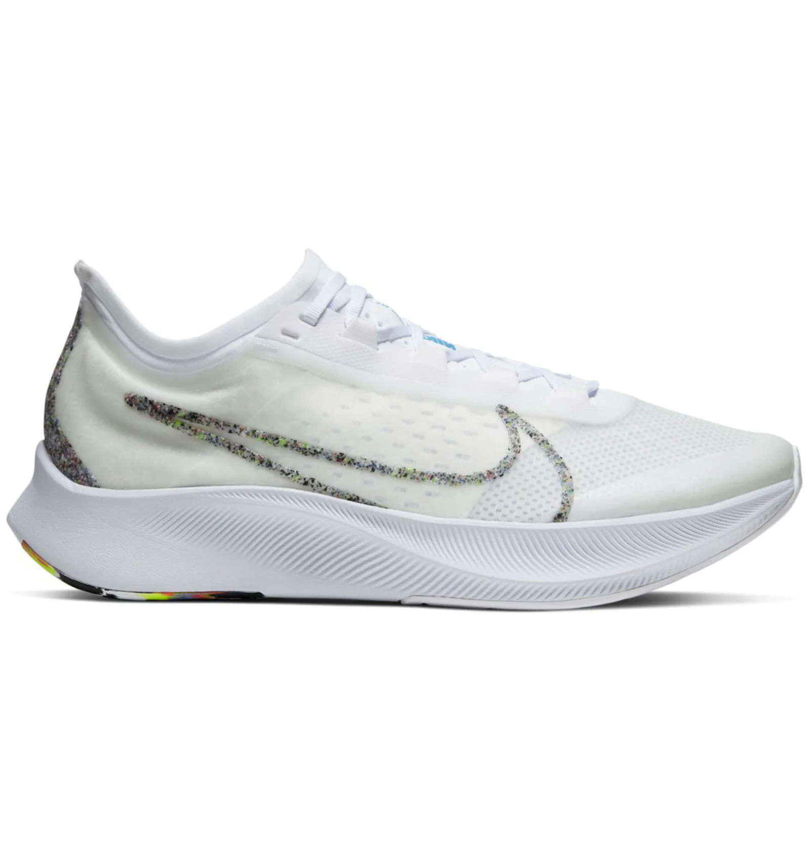 Nike zoom fly 3 white black university blue Clearance