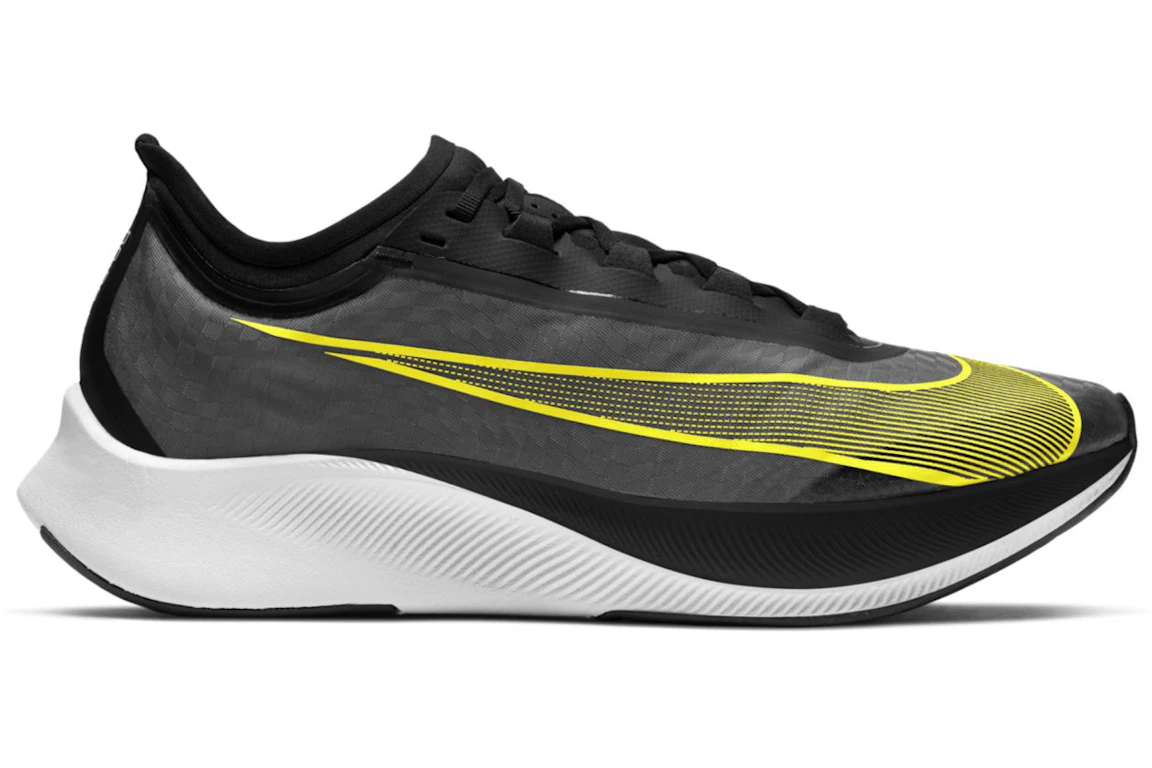 Nike Zoom Fly 3 Black Opti Yellow