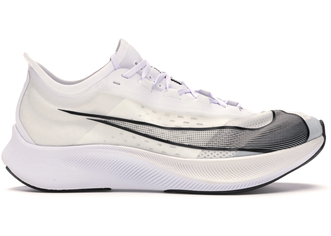 Nike Zoom Fly Blanco Negro Hombre AT8240-100 US1