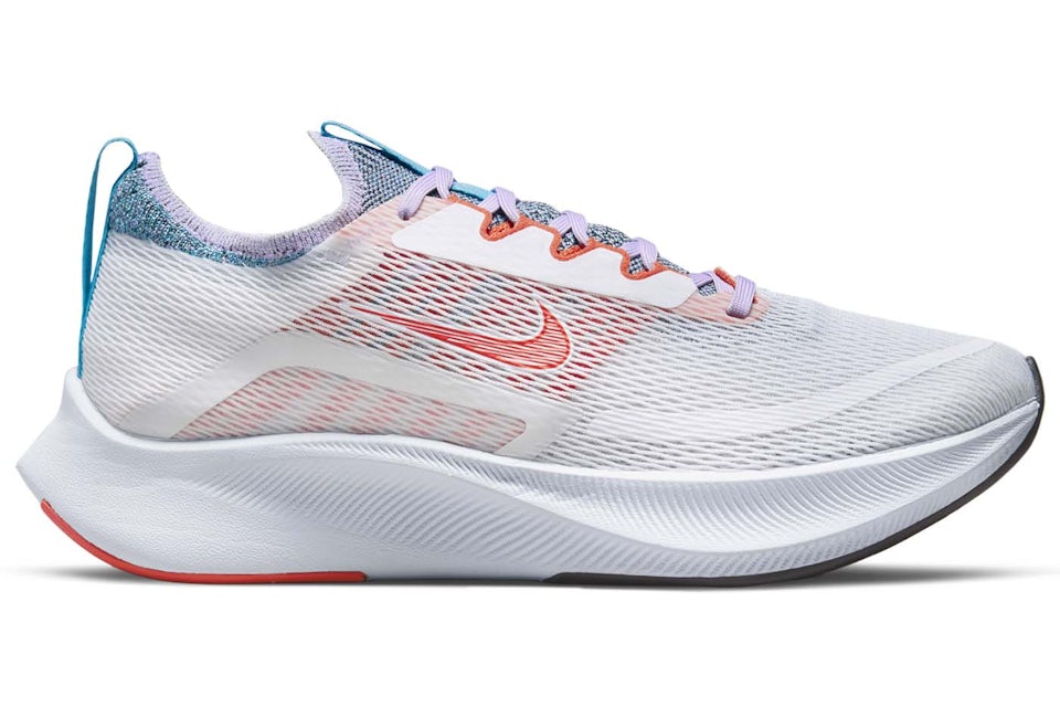 Nike zoom fly white orange Clearance