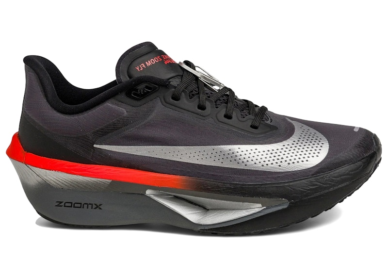 Nike Zoom Fly 6 Black Metallic Silver Crimson