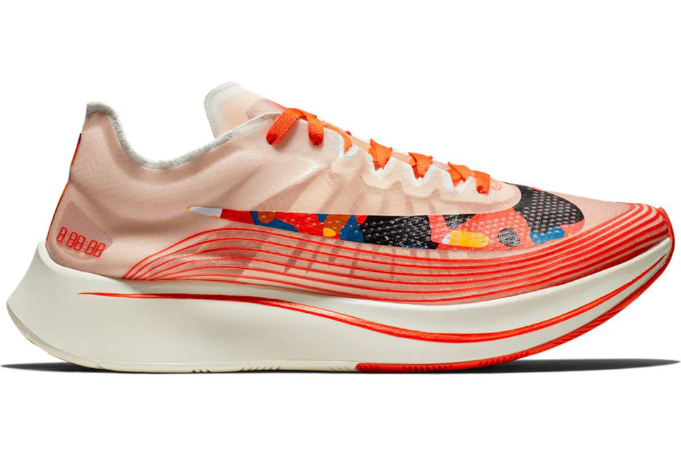Nike zoom fly top camo swoosh orange