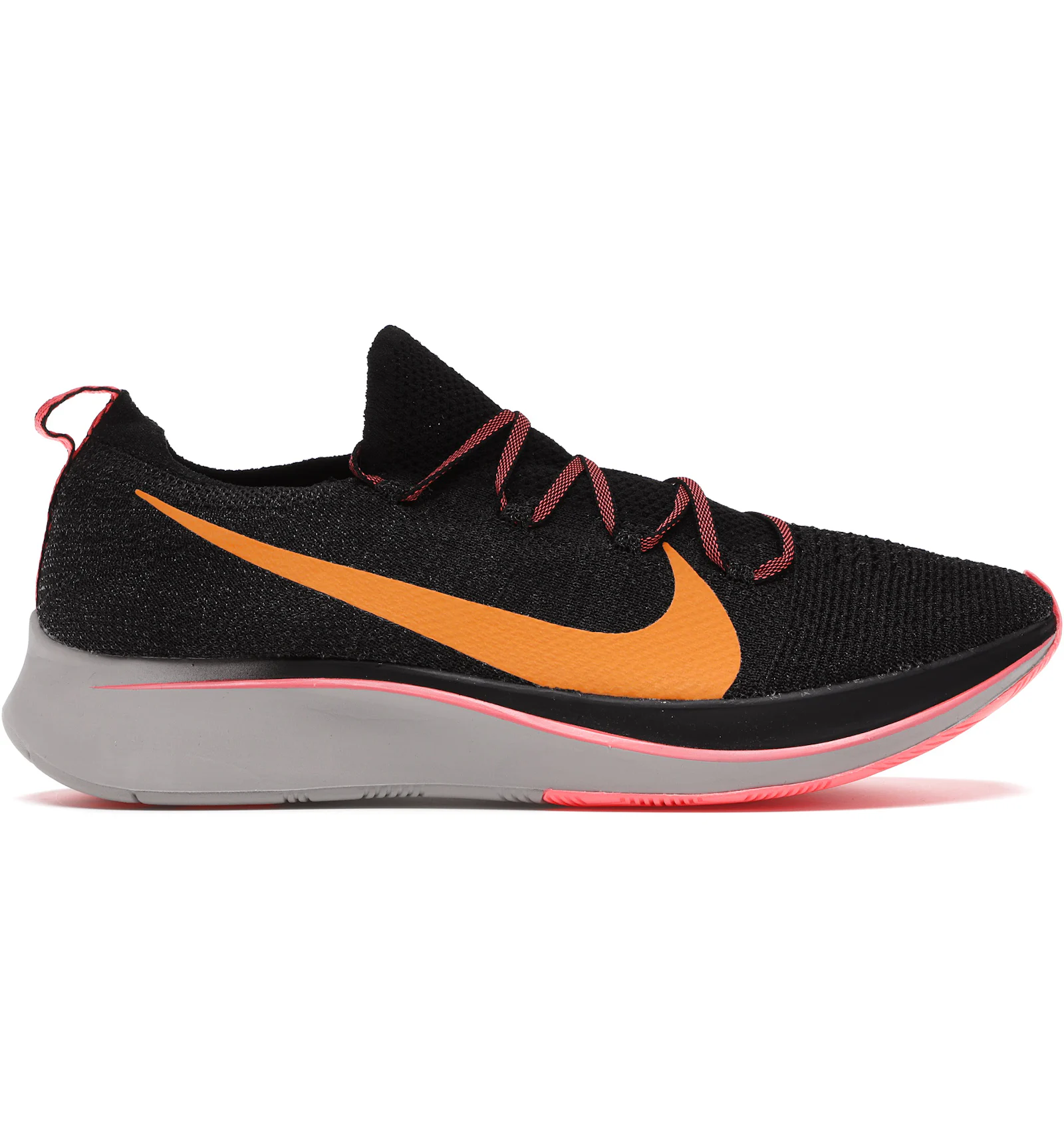 Nike Zoom Fly Flyknit Black Flash Crimson Men s AR4561 068 US