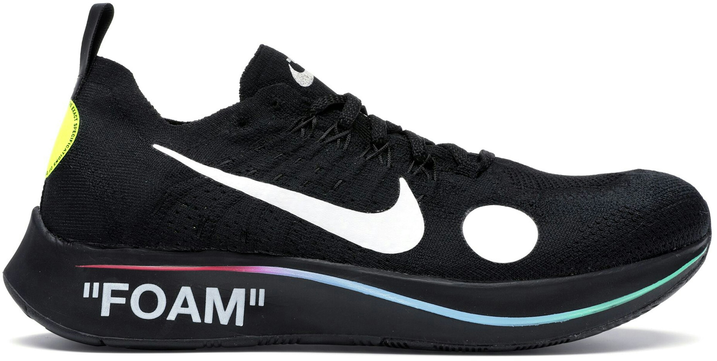 acumular Perenne Oscuro Nike Zoom Fly Mercurial Off-White Black Men's - AO2115-001 - US