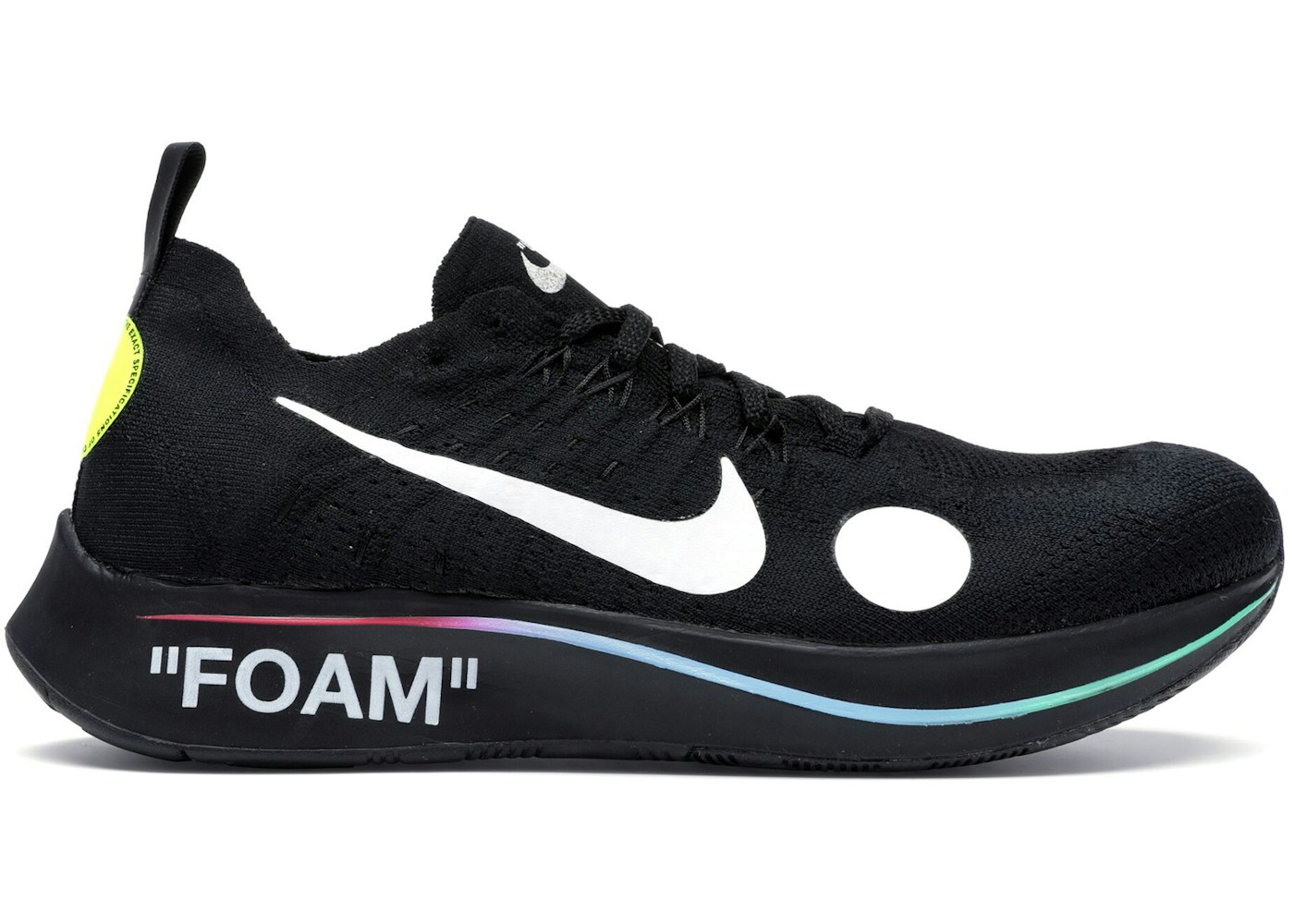Nike Zoom Fly Mercurial Off White Black Ao2115 001 Nike Zoom Fly Mercurial Off White Black Ao2115 001