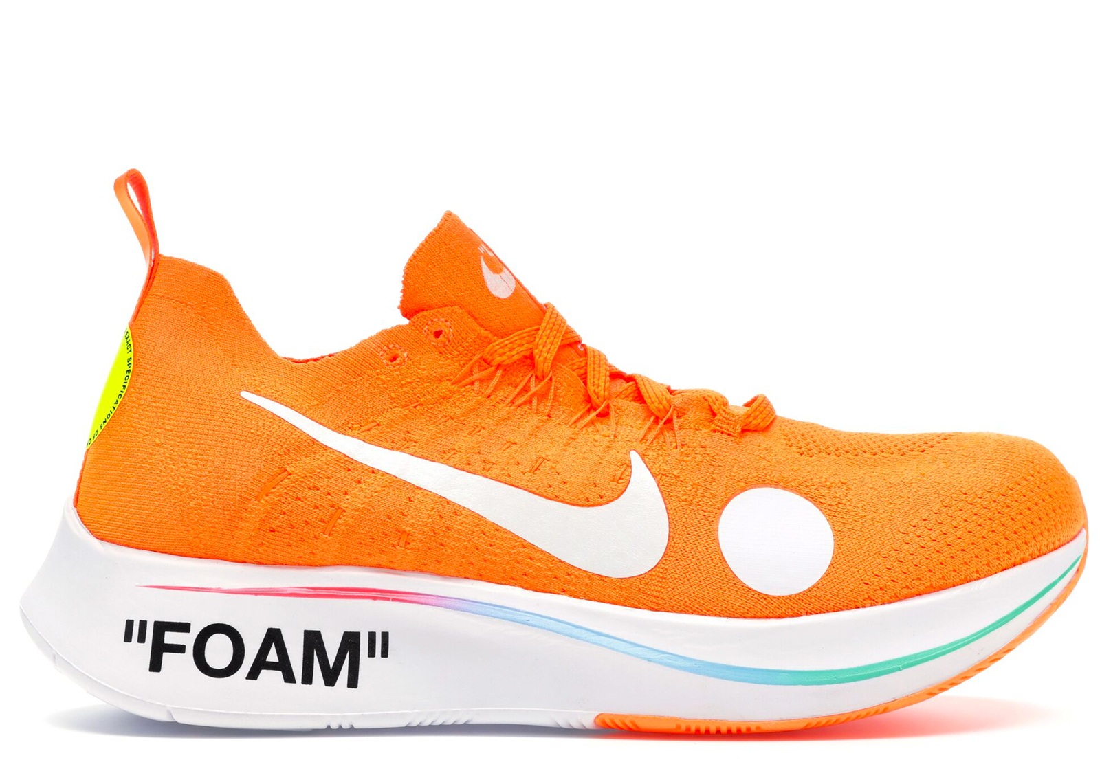 Nike Zoom Fly Mercurial Off-White Total Orange Men's - AO2115-800 - US