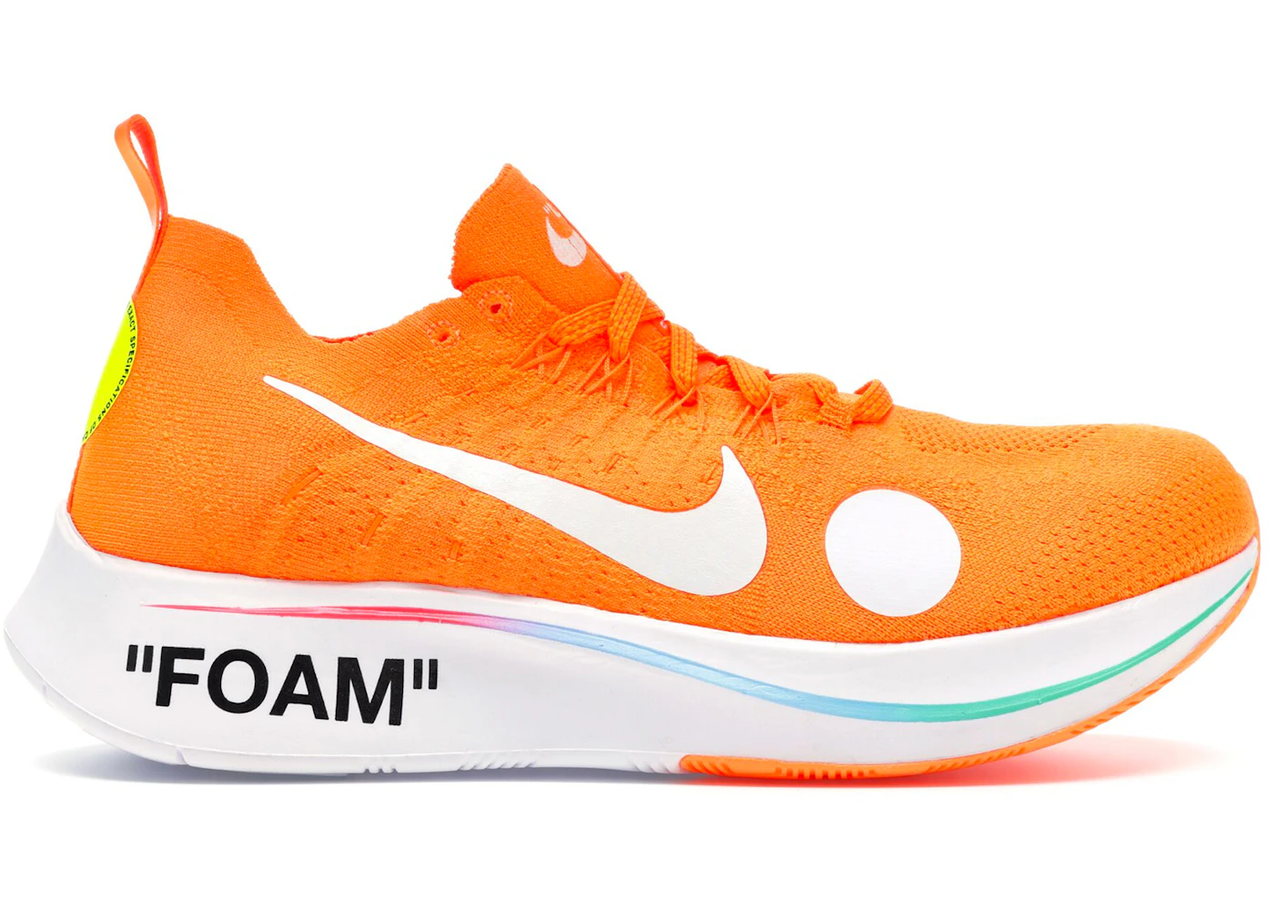 Nike Zoom Fly Mercurial Off-White Total Orange Men's - AO2115-800 - US