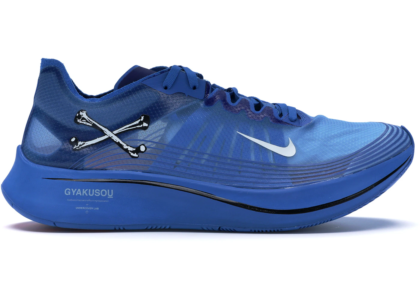 Color de malva semiconductor argumento Nike Zoom Fly Undercover Gyakusou Blue Men's - AR4349-400 - US