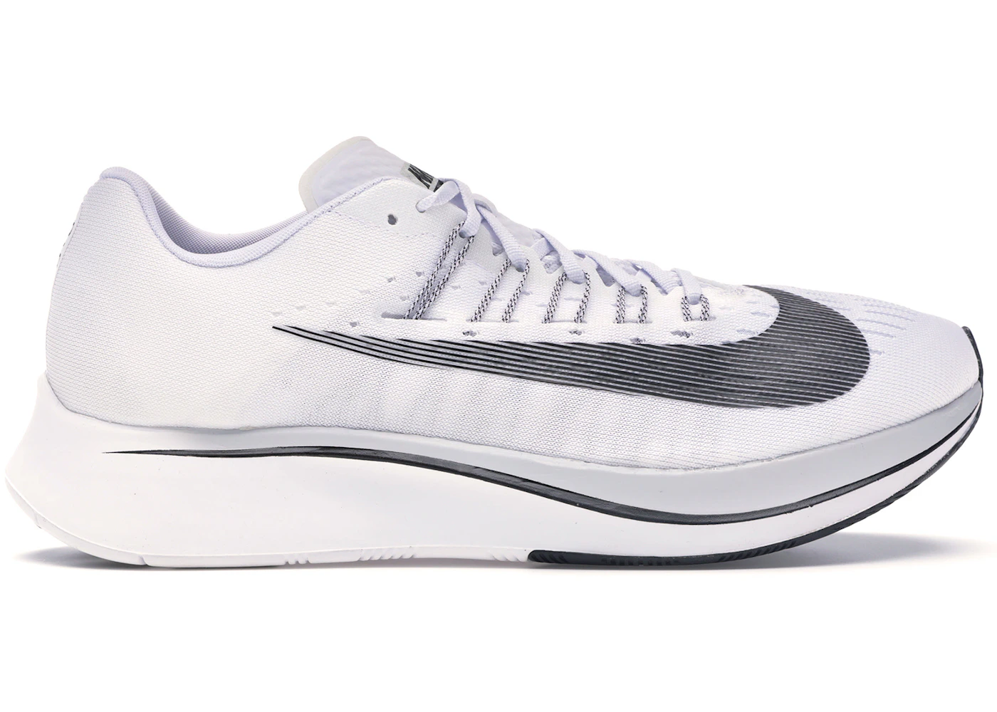 Nike zoom fly white black Clearance