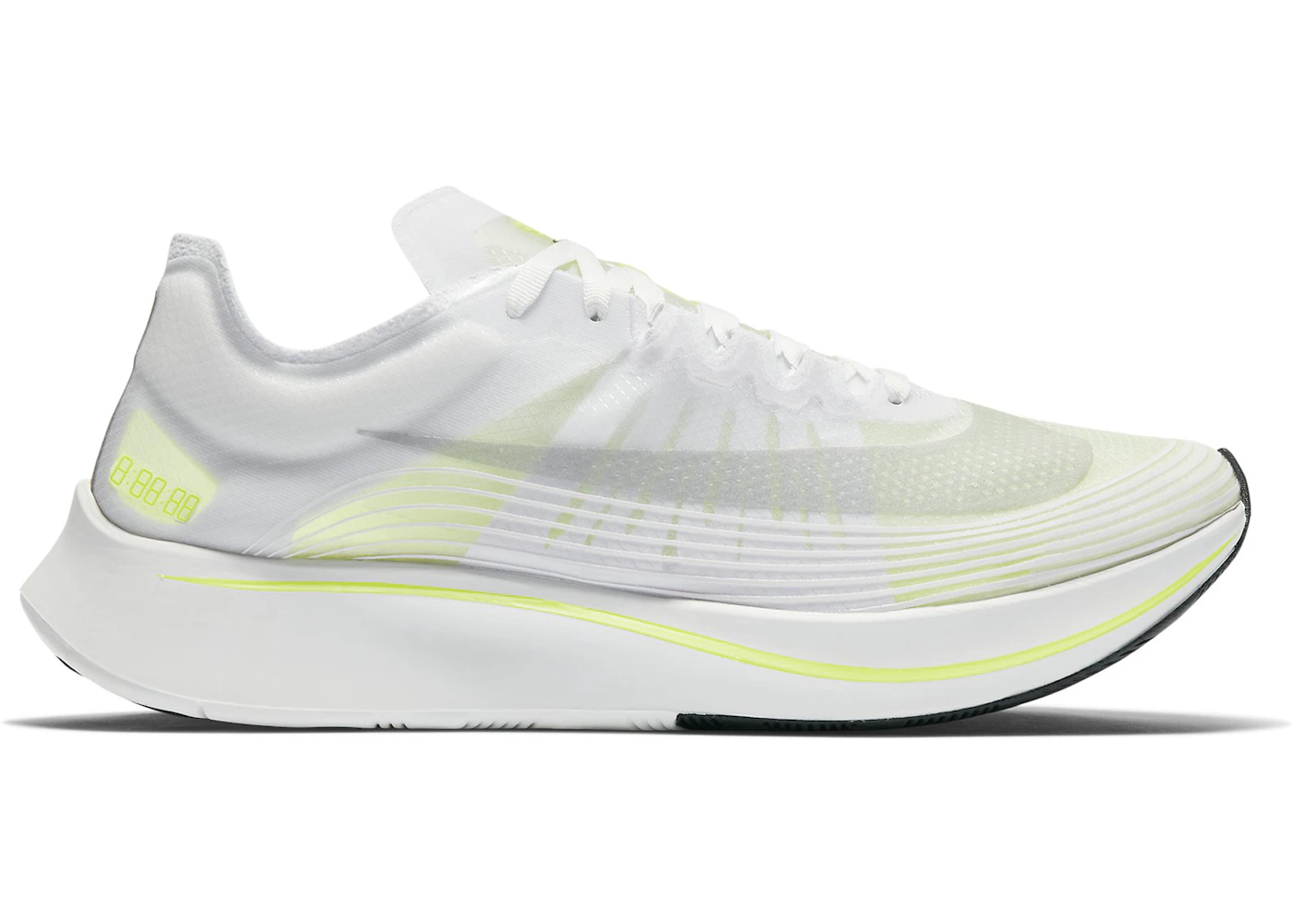 Nike zoom fly sp white volt on sale