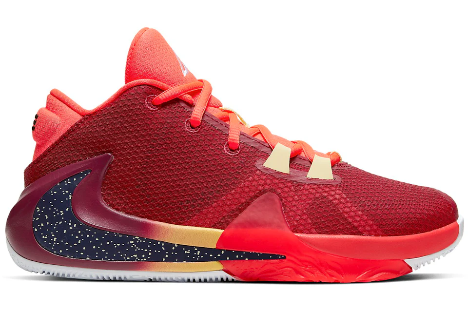 Nike Zoom Freak 1 Noble Red (GS) Kids' - BQ5633-600 - US