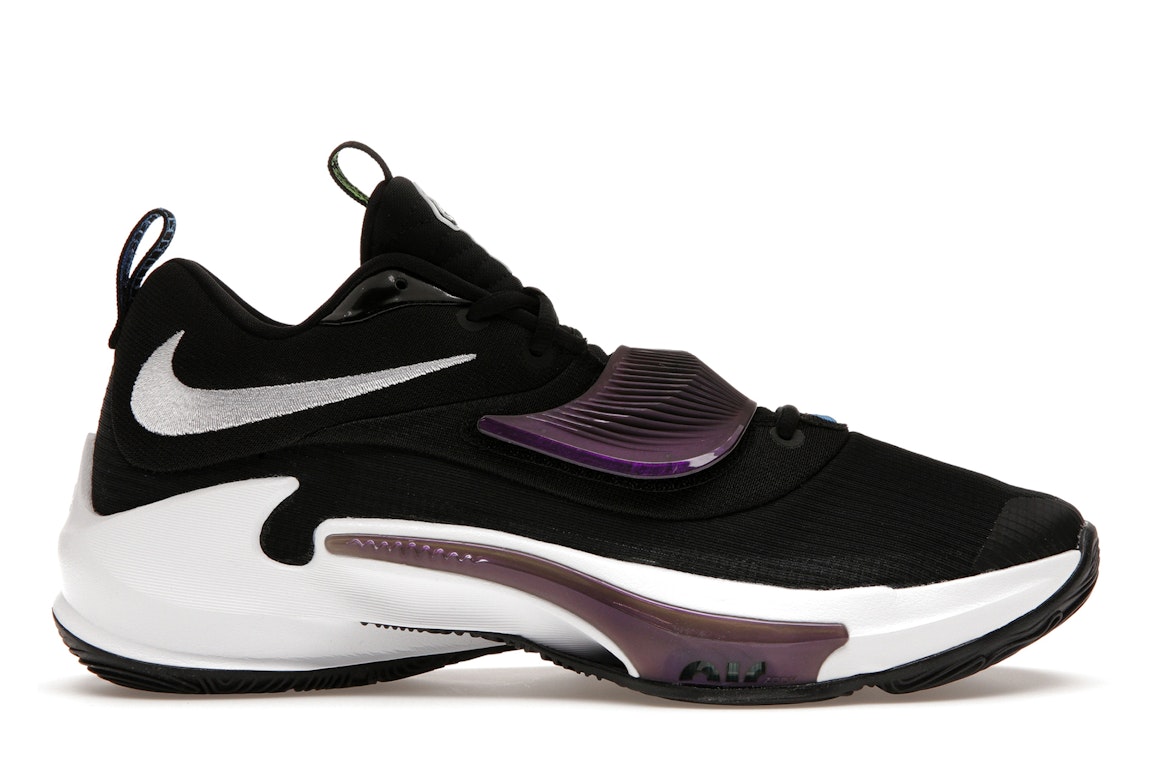 Pre-owned Nike Zoom Freak 3 Project 34 In Black/black-white-purple