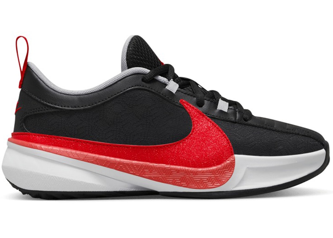 Pre-owned Nike Zoom Freak 5 Double Trouble (gs) In Black/university Red/pure Platinum