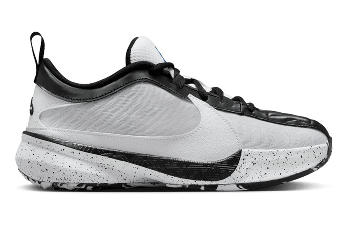 Pre-owned Nike Zoom Freak 5 Oreo (gs) In White/black/photo Blue