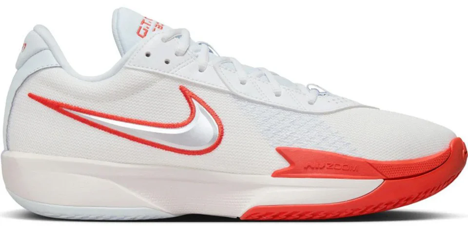 Nike Zoom GT Cut Academy White Picante Red Hombre - FB2598-101/FB2599 ...