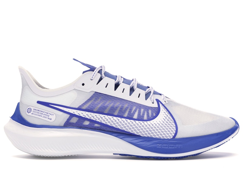 Nike Zoom Gravity White Racer Blue