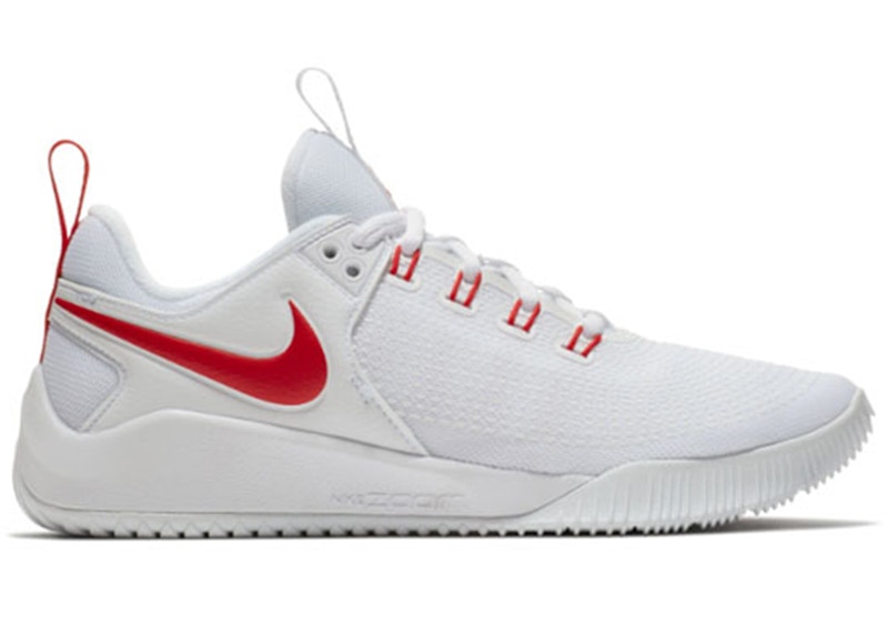 Nike Zoom HyperAce 2 White Universtiy Red Women s AA0286 106 JP