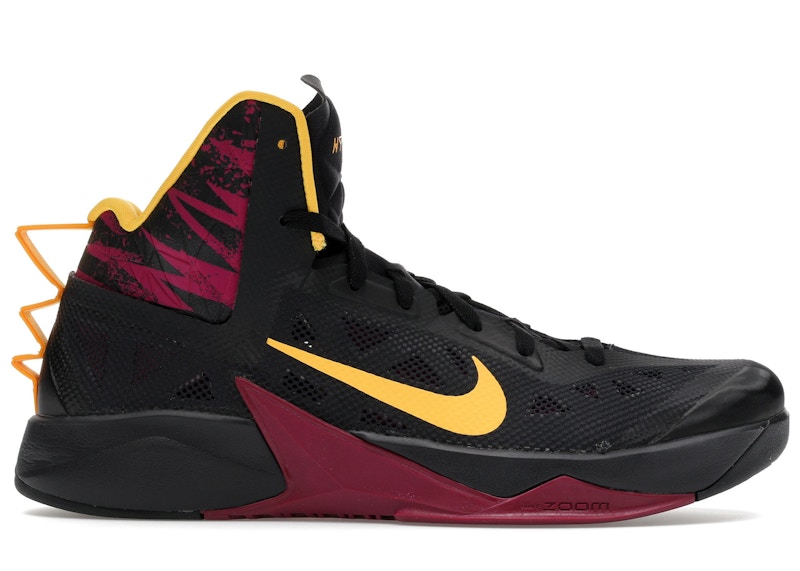 Nike Zoom Hyperfuse 2013 Black/Laser Orange-Raspberry Red