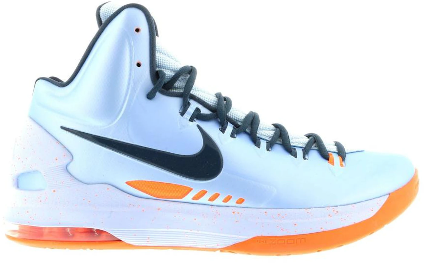 Nike Kevin Durant KD 5 Elite Sneakers in Team Orange